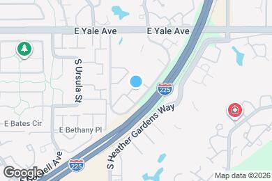 Map image of the property - 2863 S Xanadu Way