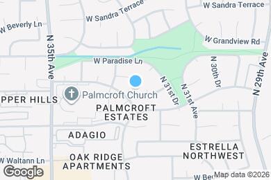 Map image of the property - 3156 W Monte Cristo Ave
