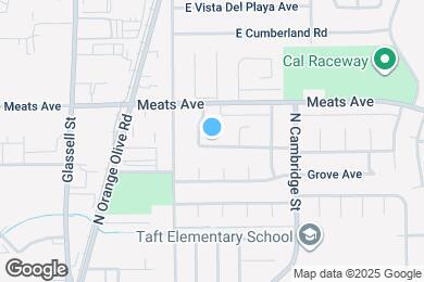 Map image of the property - 611 E Del Mar Ave