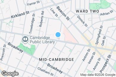 Map image of the property - 1539 Cambridge St