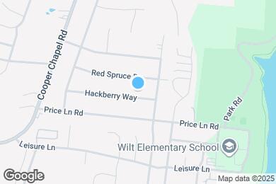 Map image of the property - 6319 Hackberry Way