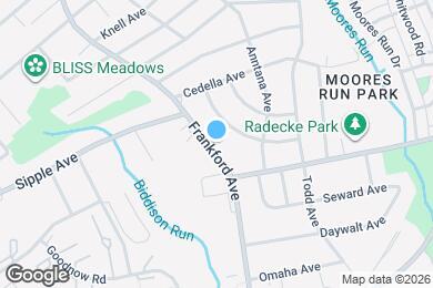 Map image of the property - 4924 Frankford Ave