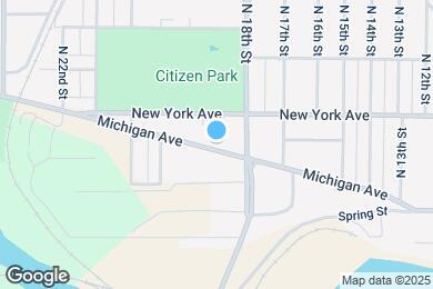 Map image of the property - 1840 Michigan Ave