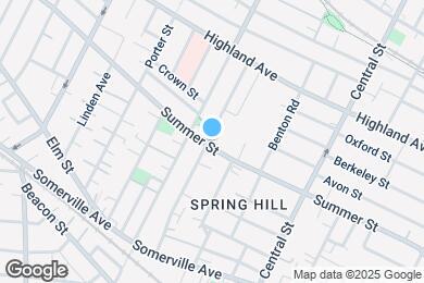 Map image of the property - 195 Summer St