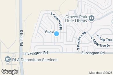 Map image of the property - 4751 S Primrose St