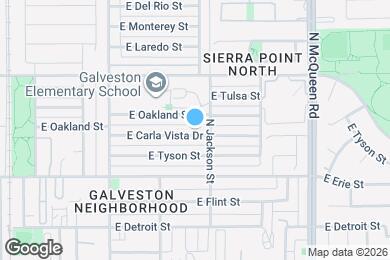 Map image of the property - 774 E Carla Vista Dr