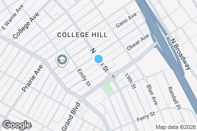 Map image of the property - College Hills Apartments