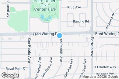 Map image of the property - 73740 Santa Rosa Way