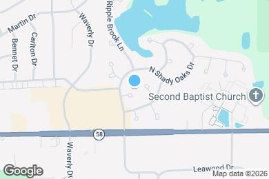 Map image of the property - 1070 Woodhill Ct