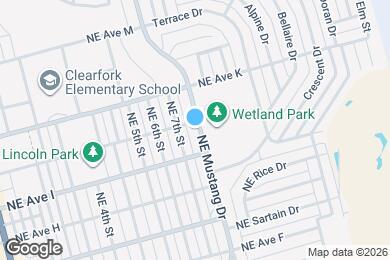 Map image of the property - 1013 NE Mustang Dr