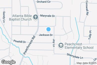 Map image of the property - 3470 Jackson Drive
