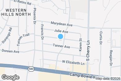 Map image of the property - Room in Duplex on Arbor Ave