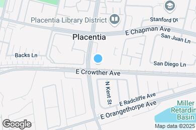 Map image of the property - 212 S Kraemer Blvd