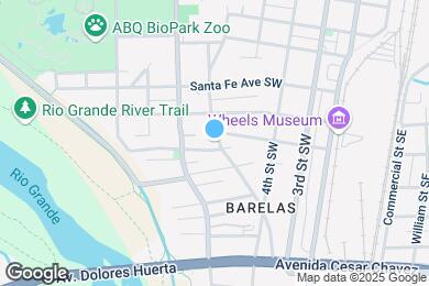 Map image of the property - 1207 Barelas St SW