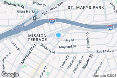 Map image of the property - 4192 Mission St