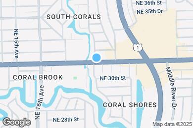 Map image of the property - 1810 E Oakland Park Blvd