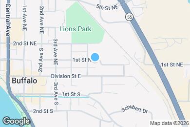 Map image of the property - 502 1st St NE