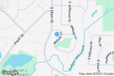 Map image of the property - 526 Melody Ln