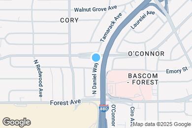 Map image of the property - 774 N Daniel Way