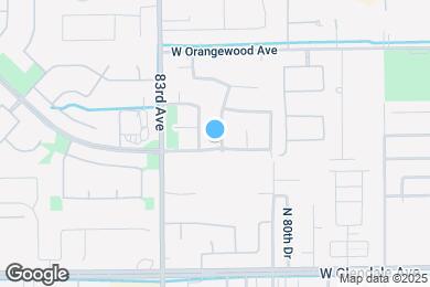 Map image of the property - 7310 N 82nd Ave