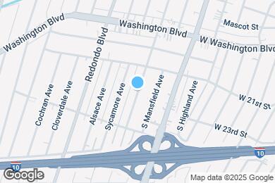 Map image of the property - 2147 S Orange Dr