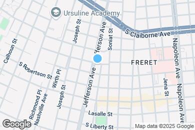 Map image of the property - 2533 Jefferson Ave