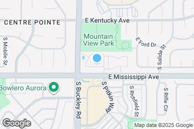 Map image of the property - 17053 E Tennessee Dr