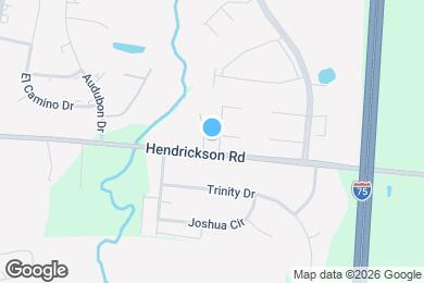 Map image of the property - 2515 Bridgewood Dr