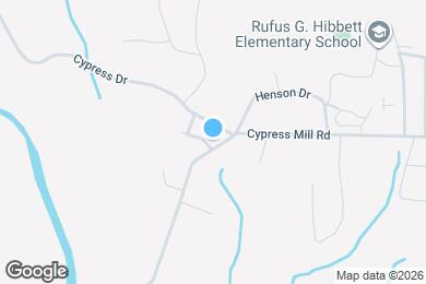 Map image of the property - 1306 Cypress Mill Rd