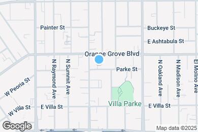 Map image of the property - 257 Parke St