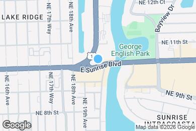 Map image of the property - 1100 N Federal Hwy