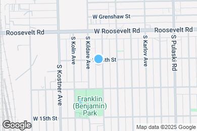 Map image of the property - 1308 S Tripp Ave
