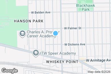 Map image of the property - 2129 N Latrobe Ave