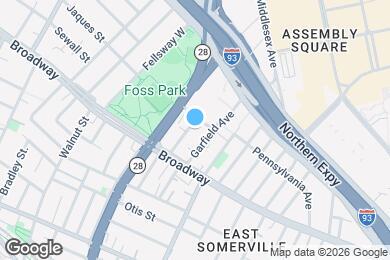 Map image of the property - 25 Kensington Ave