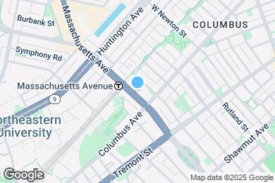 Map image of the property - 416 Massachusetts Ave