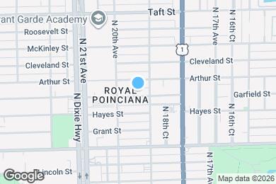Map image of the property - 1923 Garfield St