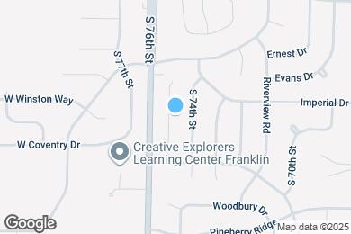 Map image of the property - 7514 S 75th St
