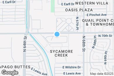 Map image of the property - 6565 E Thomas Rd