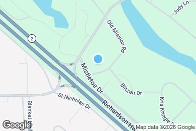 Map image of the property - 2571 Old Mission Rd