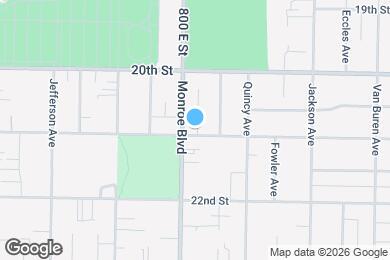 Map image of the property - 814 E 21st St
