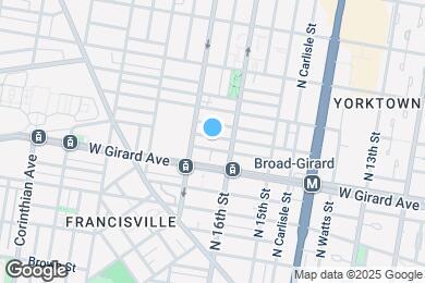 Map image of the property - 1624 W Stiles St