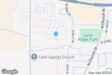 Map image of the property - 1023 E Bigelow Ave