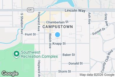 Map image of the property - 321 Stanton
