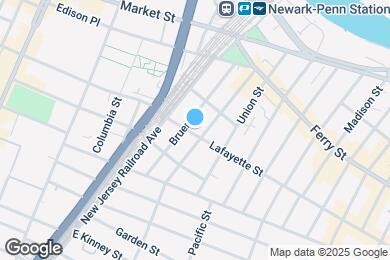 Map image of the property - 159 Lafayette St