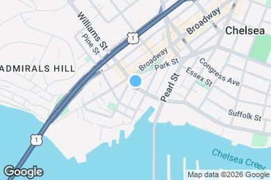 Map image of the property - 1 Pembroke St