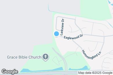 Map image of the property - 1307 Eaglewood Dr