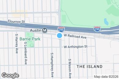 Map image of the property - 810 S Austin Blvd