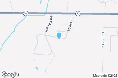 Map image of the property - 128 Wyman Dr
