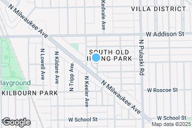 Map image of the property - 3454 N Kedvale Ave