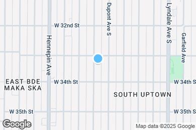 Map image of the property - 3319 Emerson Ave S
